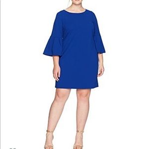 Jessica Howard Sheath Dress with Bell Sleeves